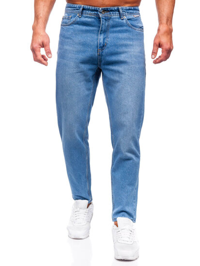 Pantalón vaquero regular fit azul para hombre Bolf GT23