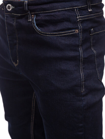 Pantalón vaquero regular fit para hombre azul oscuro Bolf 5261