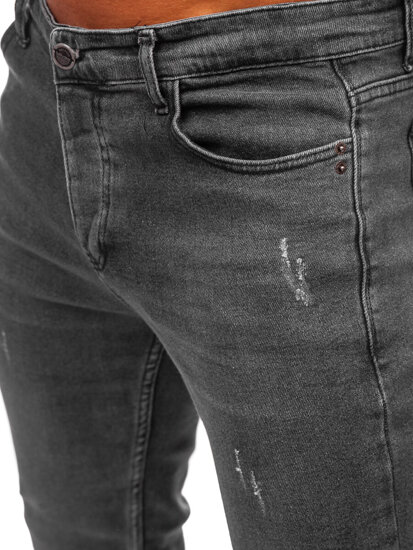 Pantalón vaquero regular fit para hombre grafito Bolf 6073