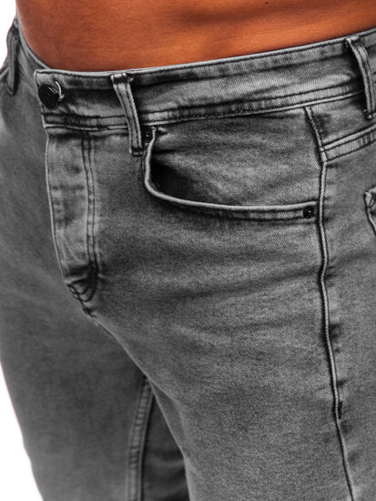 Pantalón vaquero regular fit para hombre grafito Bolf 6345