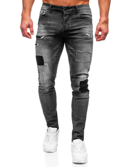 Pantalón vaquero regular fit para hombre grafito Bolf MP0031G