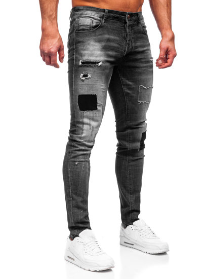 Pantalón vaquero regular fit para hombre grafito Bolf MP0031G