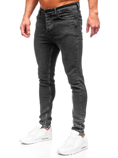 Pantalón vaquero regular fit para hombre negro Bolf 6027