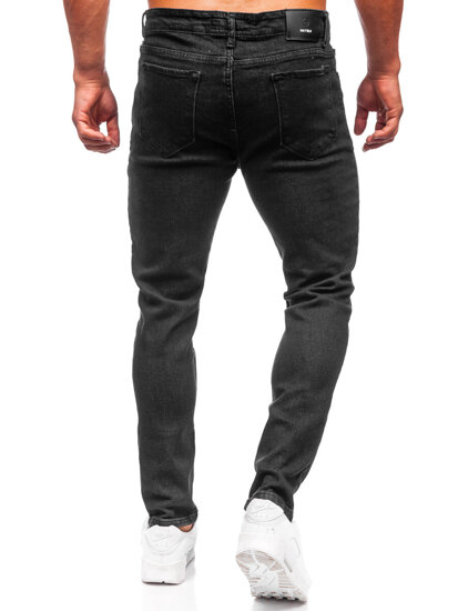 Pantalón vaquero regular fit para hombre negro Bolf 6080