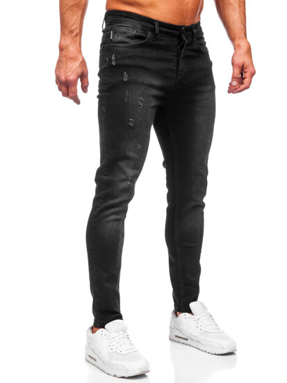 Pantalón vaquero regular fit para hombre negro Bolf 6156