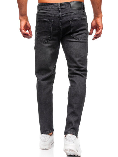 Pantalón vaquero regular fit para hombre negro Bolf 6644