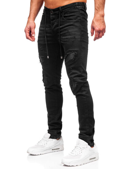 Pantalón vaquero regular fit para hombre negro Bolf MP0100N