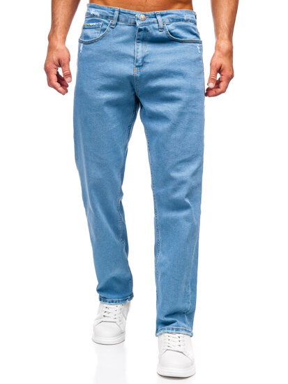 Pantalón vaquero regular para hombre azul Bolf 5462