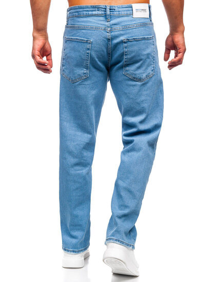 Pantalón vaquero regular para hombre azul Bolf 5462