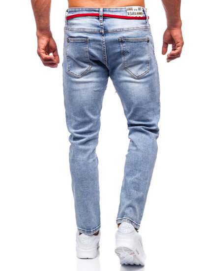 Pantalón vaquero skinny fit para hombre azul Bolf KX555-2A