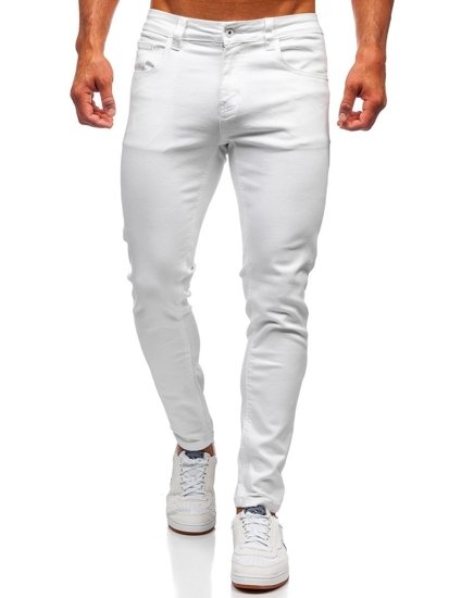 Pantalón Vaquero Skinny Fit Para Hombre Blanco Bolf Kx576 12