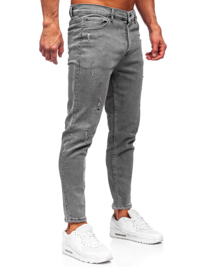 Pantalón vaquero skinny fit para hombre grafito Bolf 5909