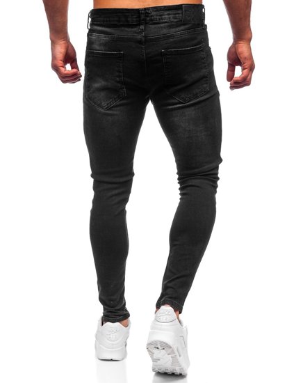 Pantalón vaquero skinny fit para hombre negro Bolf R924