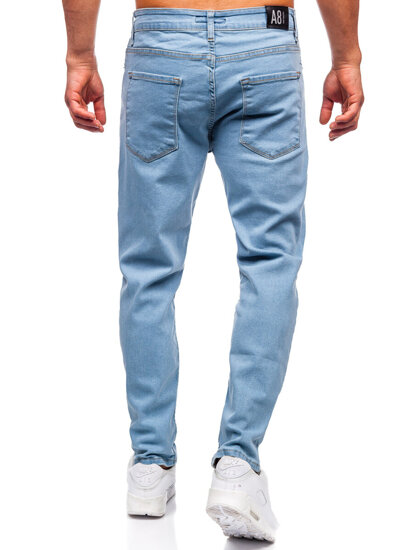 Pantalón vaquero slim fit para hombre azul Bolf 6446