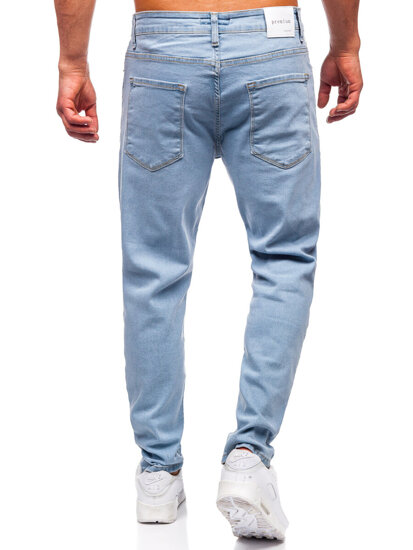 Pantalón vaquero slim fit para hombre azul Bolf 6447