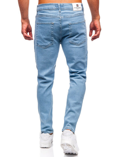 Pantalón vaquero slim fit para hombre azul Bolf 6460