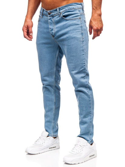 Pantalón vaquero slim fit para hombre azul Bolf 6480