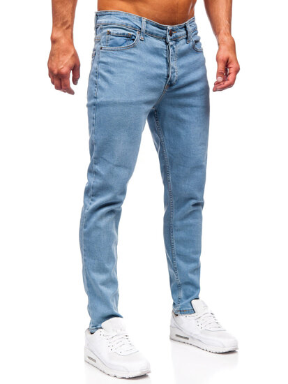 Pantalón vaquero slim fit para hombre azul Bolf 6480