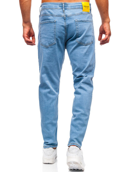 Pantalón vaquero slim fit para hombre azul Bolf 6580