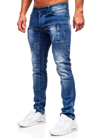 Pantalón vaquero slim fit para hombre azul Bolf MP0046B