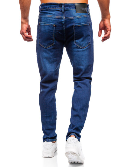 Pantalón vaquero slim fit para hombre azul marino Bolf 6516