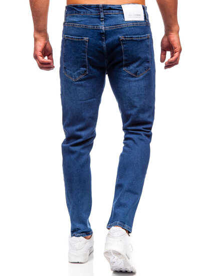 Pantalón vaquero slim fit para hombre azul marino Bolf 6536