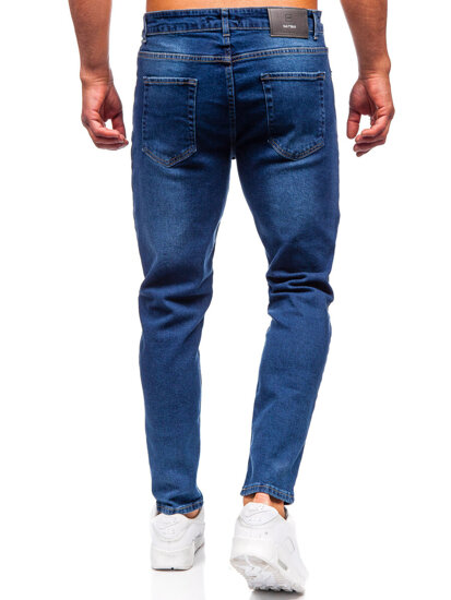 Pantalón vaquero slim fit para hombre azul marino Bolf 6558