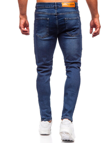 Pantalón vaquero slim fit para hombre azul marino Bolf 6569