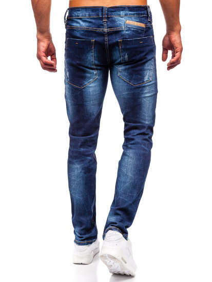 Pantalón vaquero slim fit para hombre azul marino Bolf MP0017BS