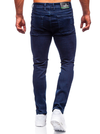 Pantalón vaquero slim fit para hombre azul oscuro Bolf 5054