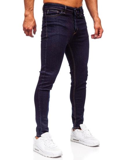 Pantalón vaquero slim fit para hombre azul oscuro Bolf 5313