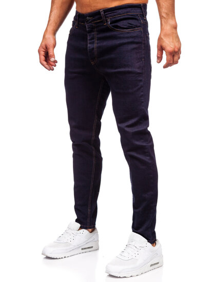 Pantalón vaquero slim fit para hombre azul oscuro Bolf 5367