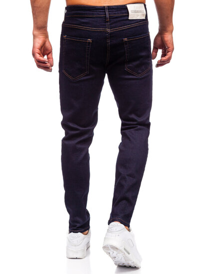 Pantalón vaquero slim fit para hombre azul oscuro Bolf 5367