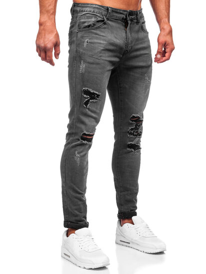 Pantalón vaquero slim fit para hombre azul oscuro Bolf KS2081A