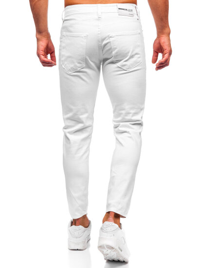 Pantalón vaquero slim fit para hombre blanco Bolf 5872