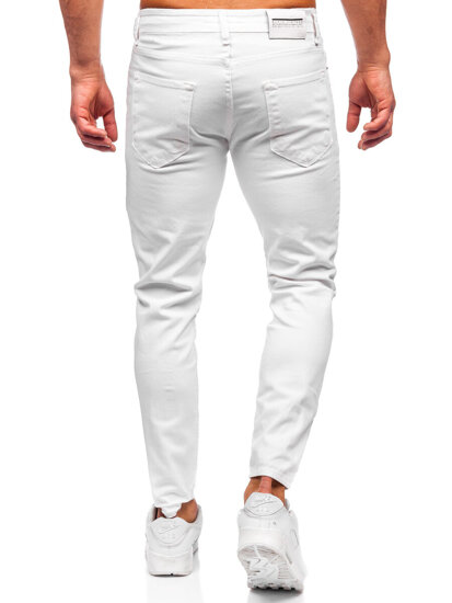 Pantalón vaquero slim fit para hombre blanco Bolf 5876