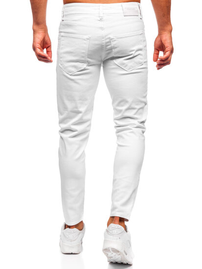 Pantalón vaquero slim fit para hombre blanco Bolf 5888