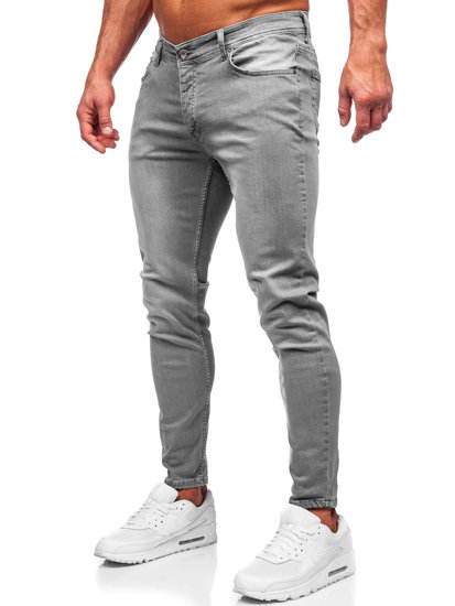 Pantalón vaquero slim fit para hombre color gris Denley R920