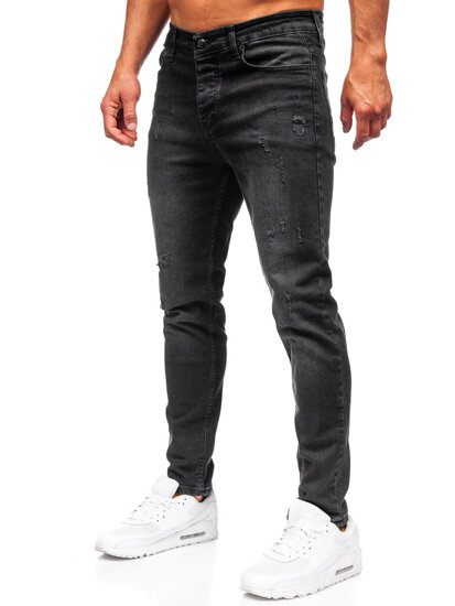 Pantalón vaquero slim fit para hombre color negro Bolf 6504