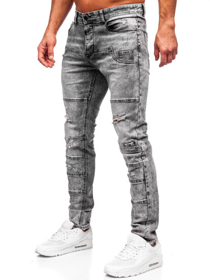 Pantalón vaquero slim fit para hombre grafito Bolf MP0163N