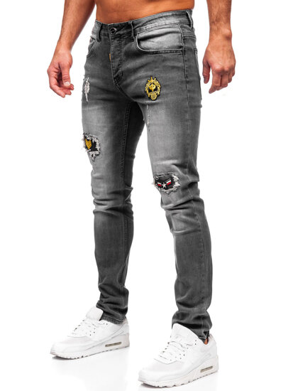 Pantalón vaquero slim fit para hombre grafito Bolf MP0167G