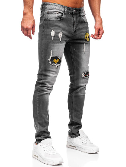 Pantalón vaquero slim fit para hombre grafito Bolf MP0167G