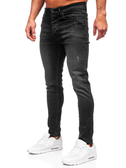 Pantalón vaquero slim fit para hombre negro Bolf 6161