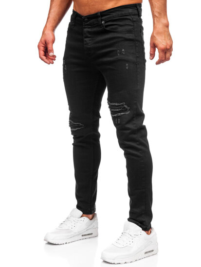 Pantalón vaquero slim fit para hombre negro Bolf 6382