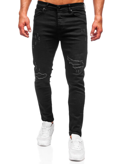 Pantalón vaquero slim fit para hombre negro Bolf 6382