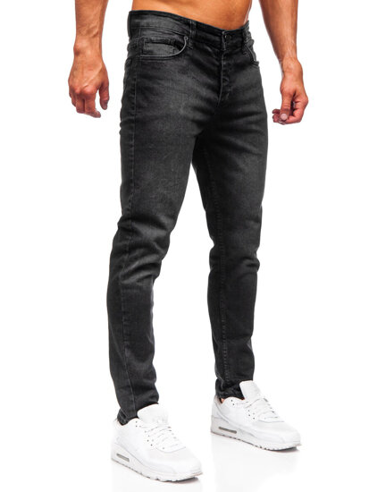 Pantalón vaquero slim fit para hombre negro Bolf 6489