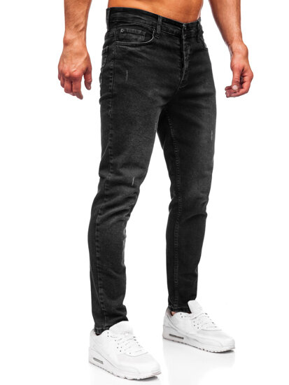 Pantalón vaquero slim fit para hombre negro Bolf 6494