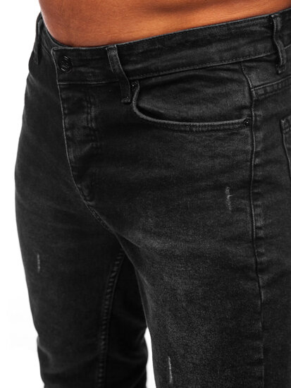 Pantalón vaquero slim fit para hombre negro Bolf 6494