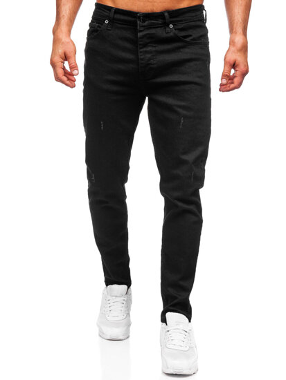 Pantalón vaquero slim fit para hombre negro Bolf 6495