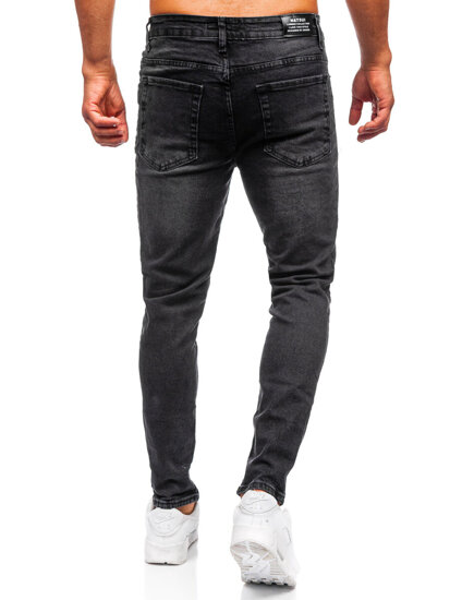 Pantalón vaquero slim fit para hombre negro Bolf 6498